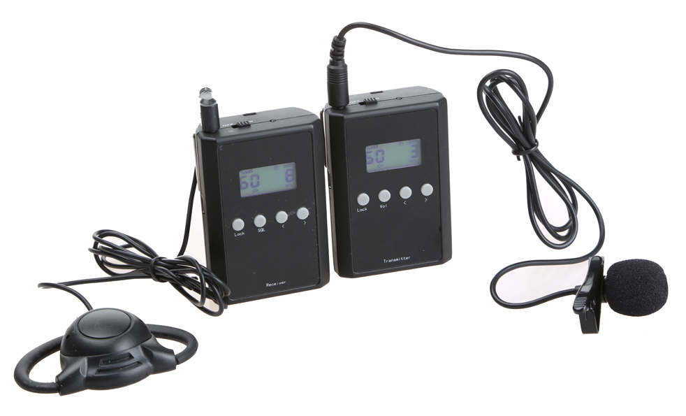 PROFESSIONAL PORTABLE AUDIO GUIDE, TOUR GUIDE SYSTEM, INTERPRETATION