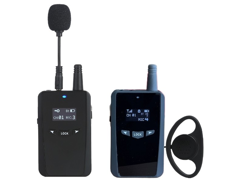 long working time wireless tour guide system WAT03